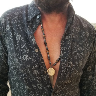 MEN'S BEADED NECKLACES