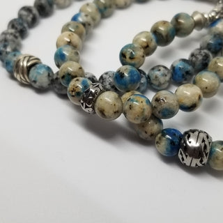 K2 Azurite Tire Charm (8mm) Bracelet