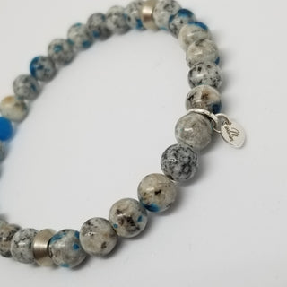 K2 azurite (6mm) Bracelet