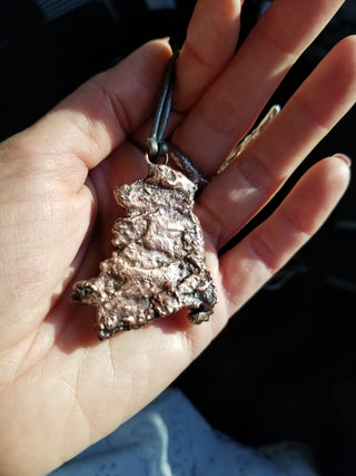 The Wind - Electroformed Necklace(sold) -- [Similar, Made to order]