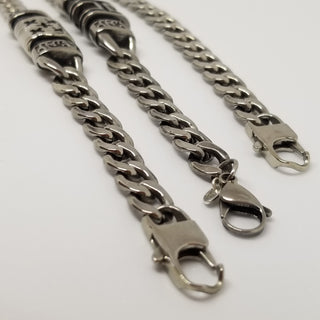 Stainless Steel Cuban Chain Bracelet