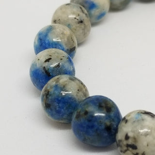 K2 Azurite Dice Charm (10mm) Bracelet