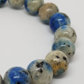 K2 Azurite Dice Charm (10mm) Bracelet