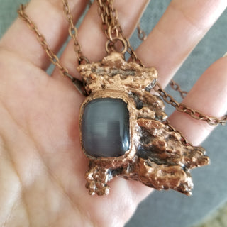 The Wind - Electroformed Necklace(sold) -- [Similar, Made to order]