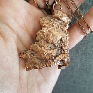 The Wind - Electroformed Necklace(sold) -- [Similar, Made to order]