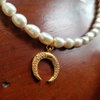 Pearl Set (Necklace, Bracelet, Earrings)