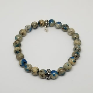 K2 Azurite Tire Charm (8mm) Bracelet