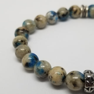 K2 Azurite Tire Charm (8mm) Bracelet