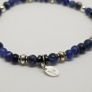 The Precious Petite Exclusive Collection in Silver - Sodalite