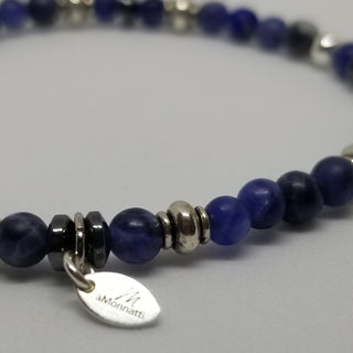 The Precious Petite Exclusive Collection in Silver - Sodalite