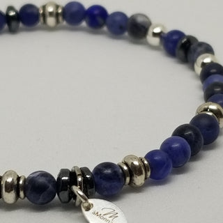 The Precious Petite Exclusive Collection in Silver - Sodalite