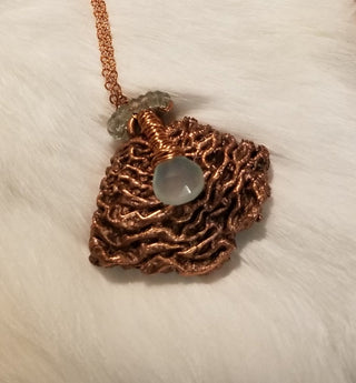 The Dew - Electroformed Necklace