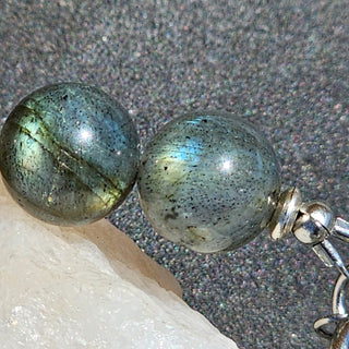 Labradorite (AAA Quality) SS (10mm) Clasp Bracelet