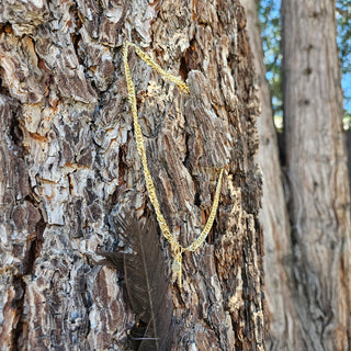 Spike Choaker Gold Chain Necklace