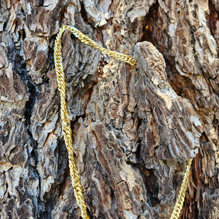 Spike Choaker Gold Chain Necklace