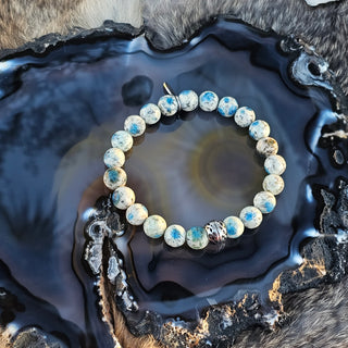 K2 Azurite AAA Grade (10mm) Bracelet